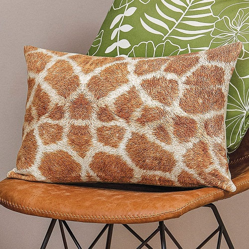 GIRAFFE SPOTS PILLOW COVER 18"L x 12"W