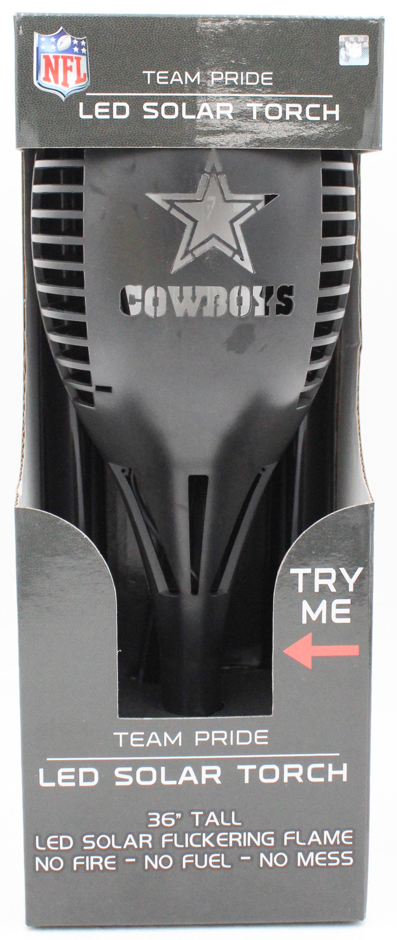 DALLAS COWBOYS LED SOLAR TORCH  36"