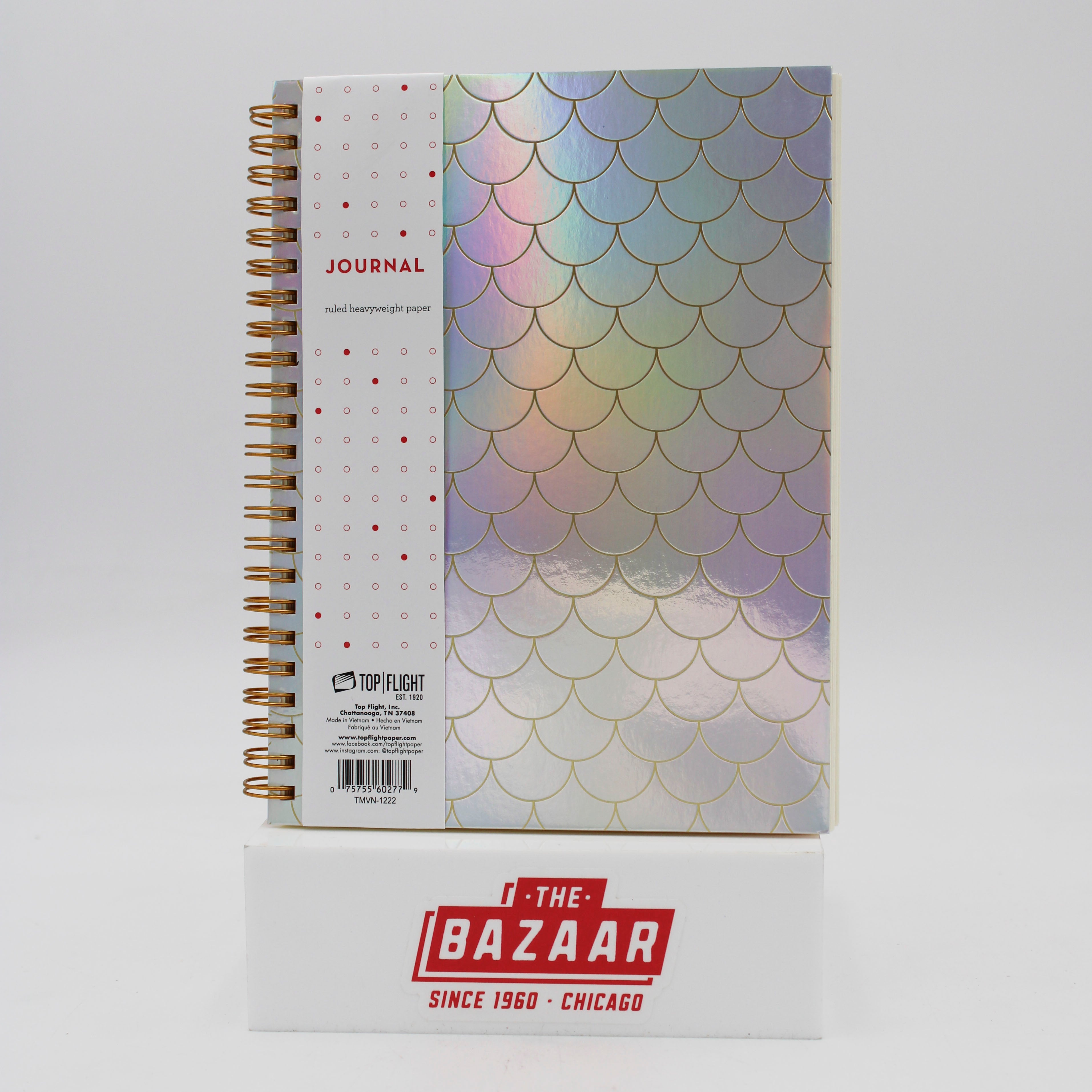 TOP FLIGHT MERMAID SPIRAL JOURNAL