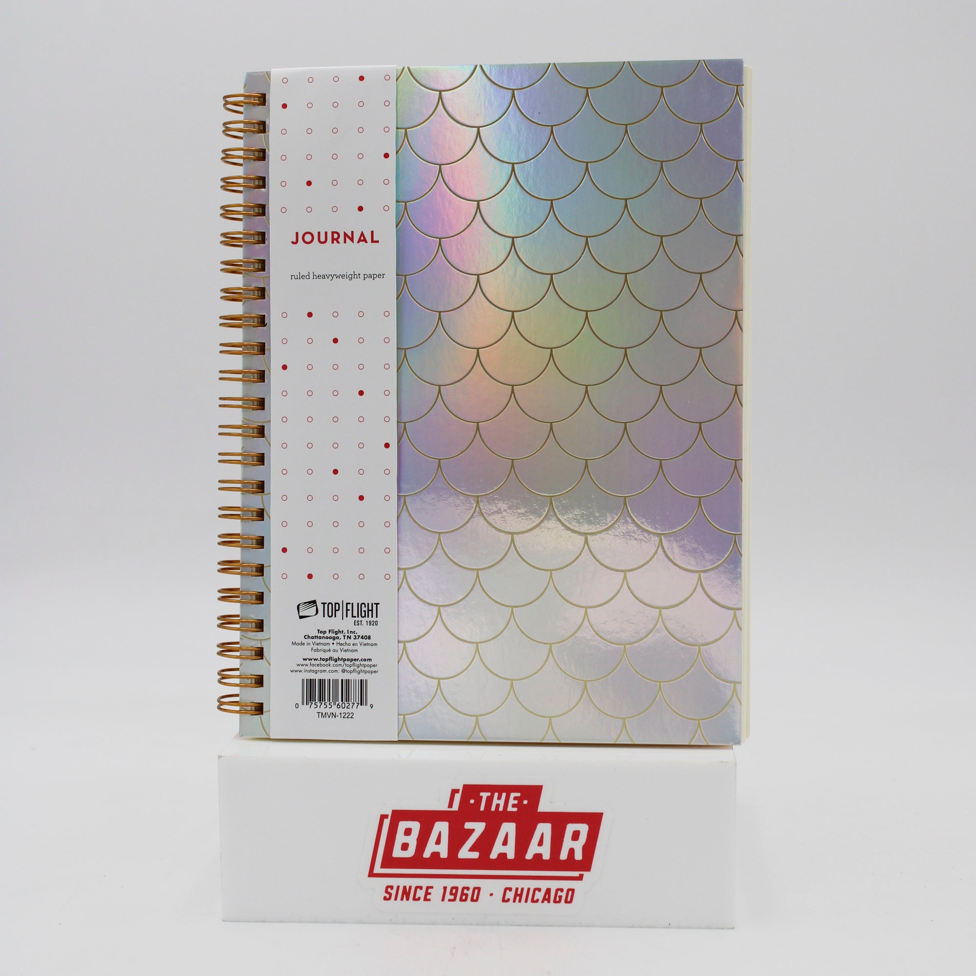 TOP FLIGHT MERMAID SPIRAL JOURNAL