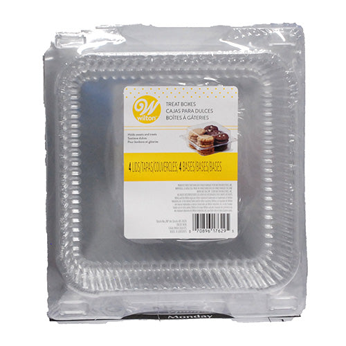 WILTON CLAMSHELL TREAT BOX 4CT