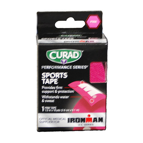 CURAD SPORTS TAPE 1.5"X10 YARDS PINK NI