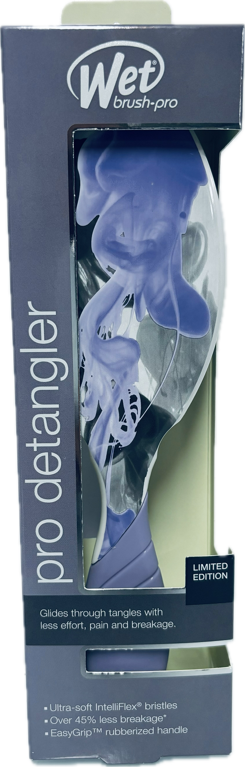 WET BRUSH PRO DETANGLER-INKED IMPRESSION-LAVENDER LIMITED EDITION NI