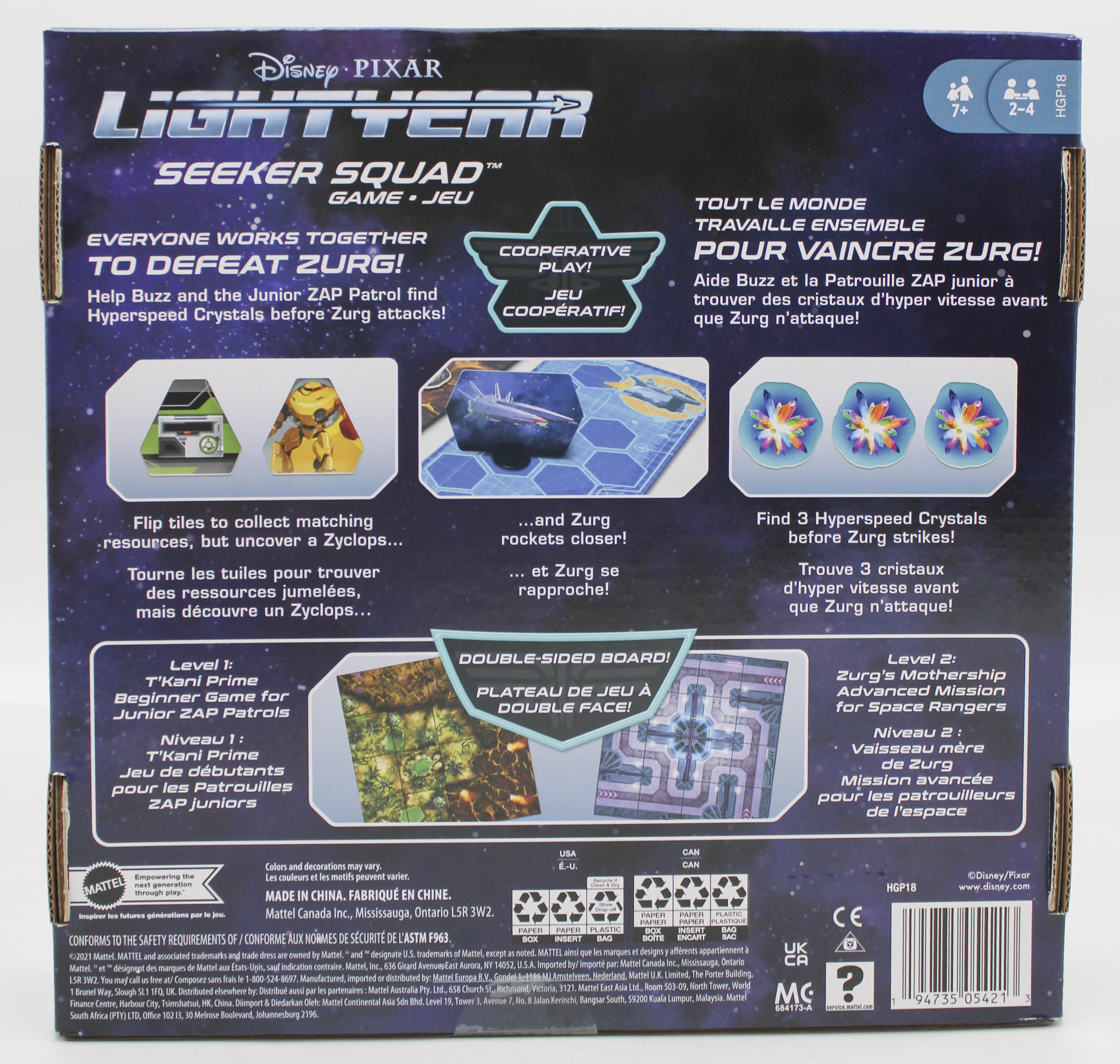 DISNEY PIXAR LIGHTYEAR SEEKER SQUAD GAME