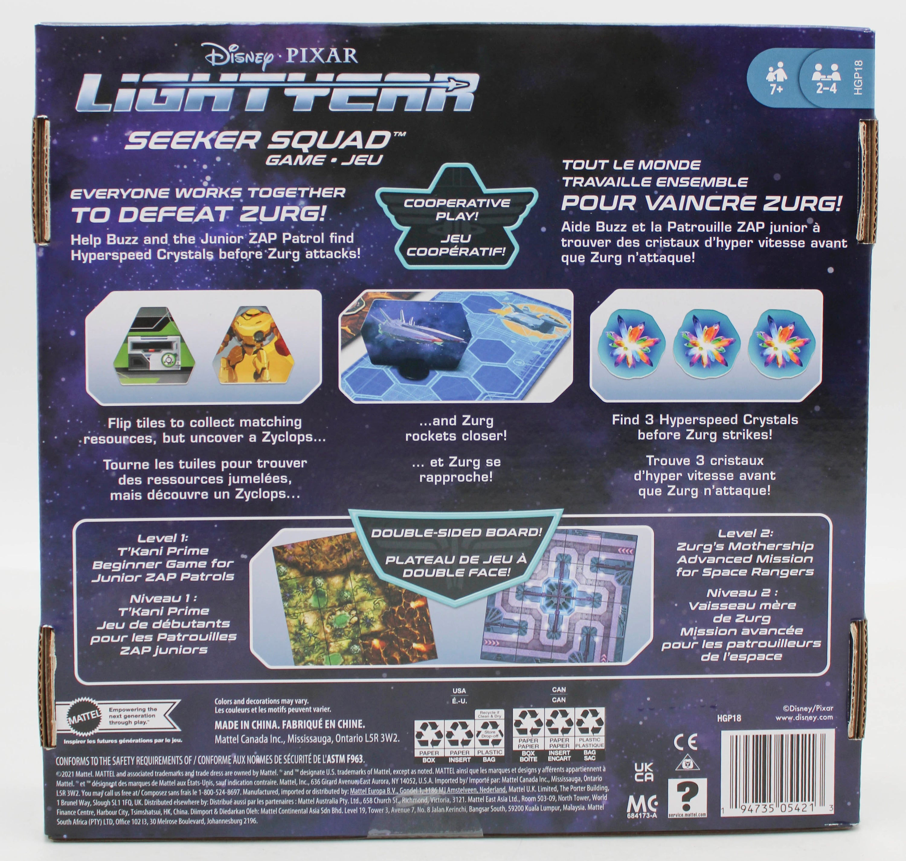 DISNEY PIXAR LIGHTYEAR SEEKER SQUAD GAME