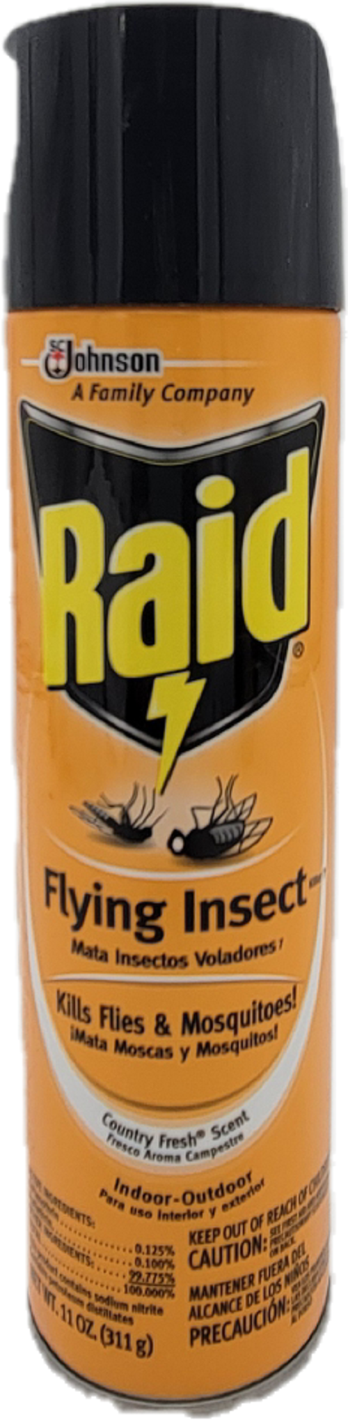 SP RAID FLYING INSECT KILLER 11oz-COUNTRY FRESH.