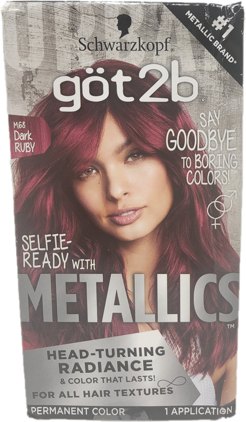 SP SCHWARZKOPF GOT 2B M68 DARK RUBY METALIC PERMANENT COLOR
