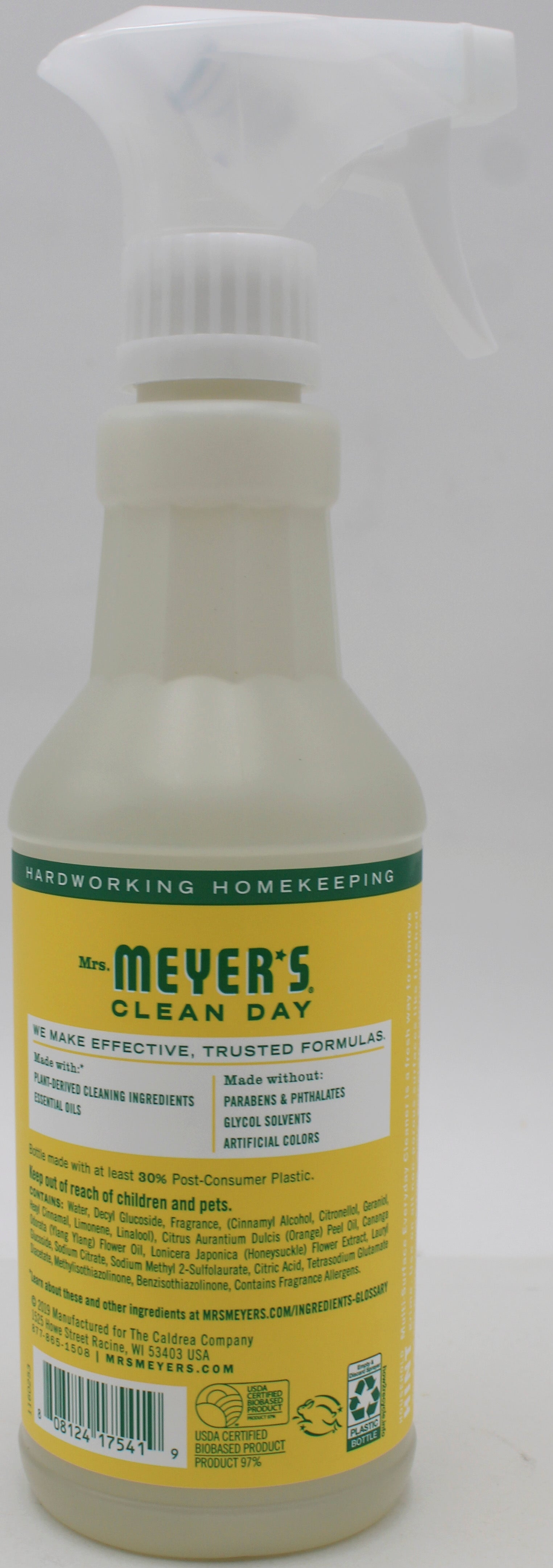 Mrs. Meyer's Multi-Surface Cleaner Honeysuckle 16oz