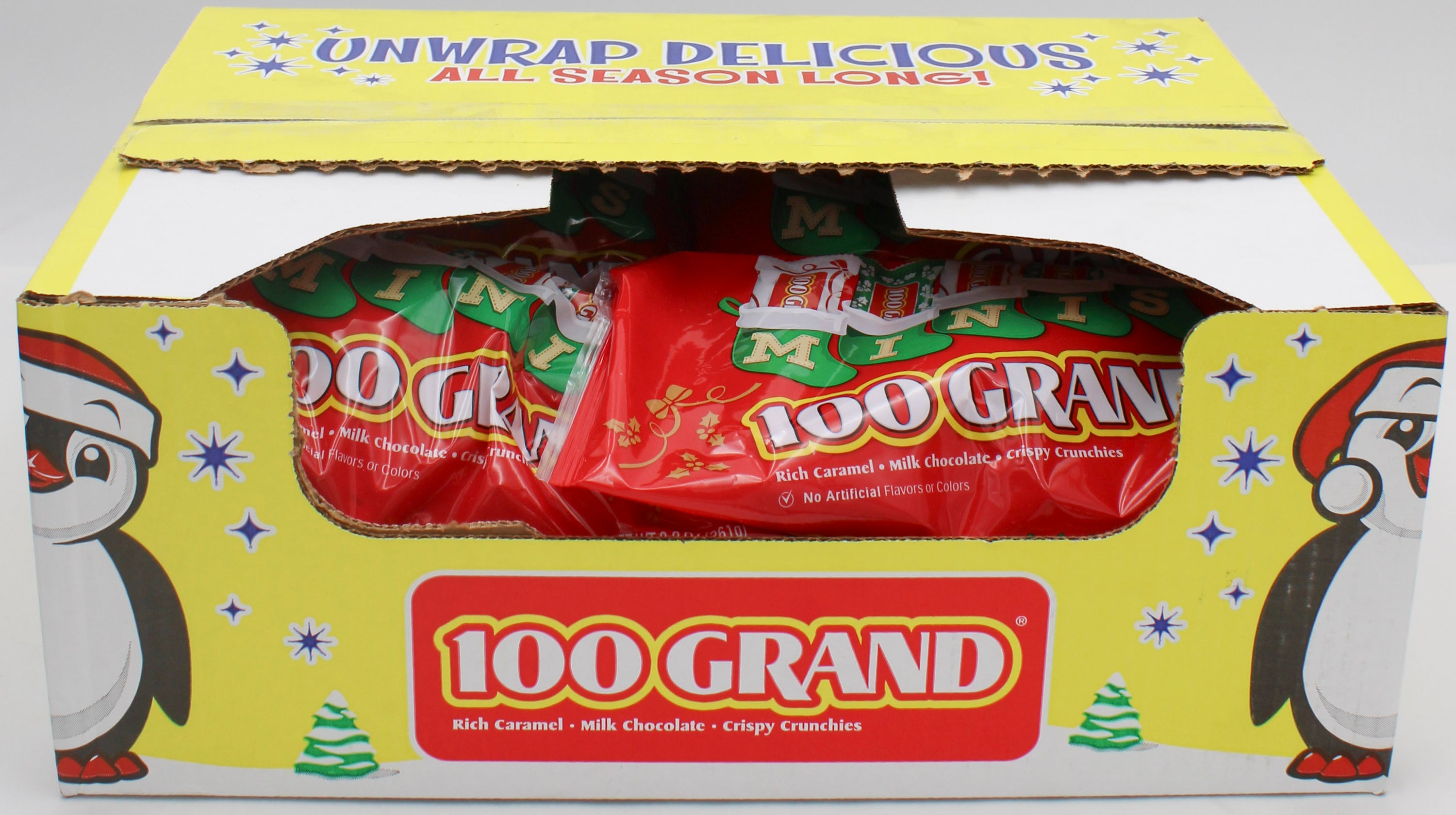 100 GRAND Minis Chocolate Candy 9.2oz Bag (BB 7/7/26)