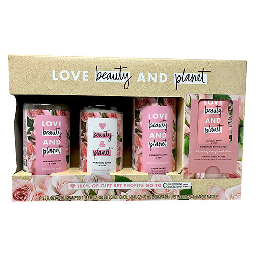 LOVE/BEAUTY HAIR/BODY 4PC GIFT SET