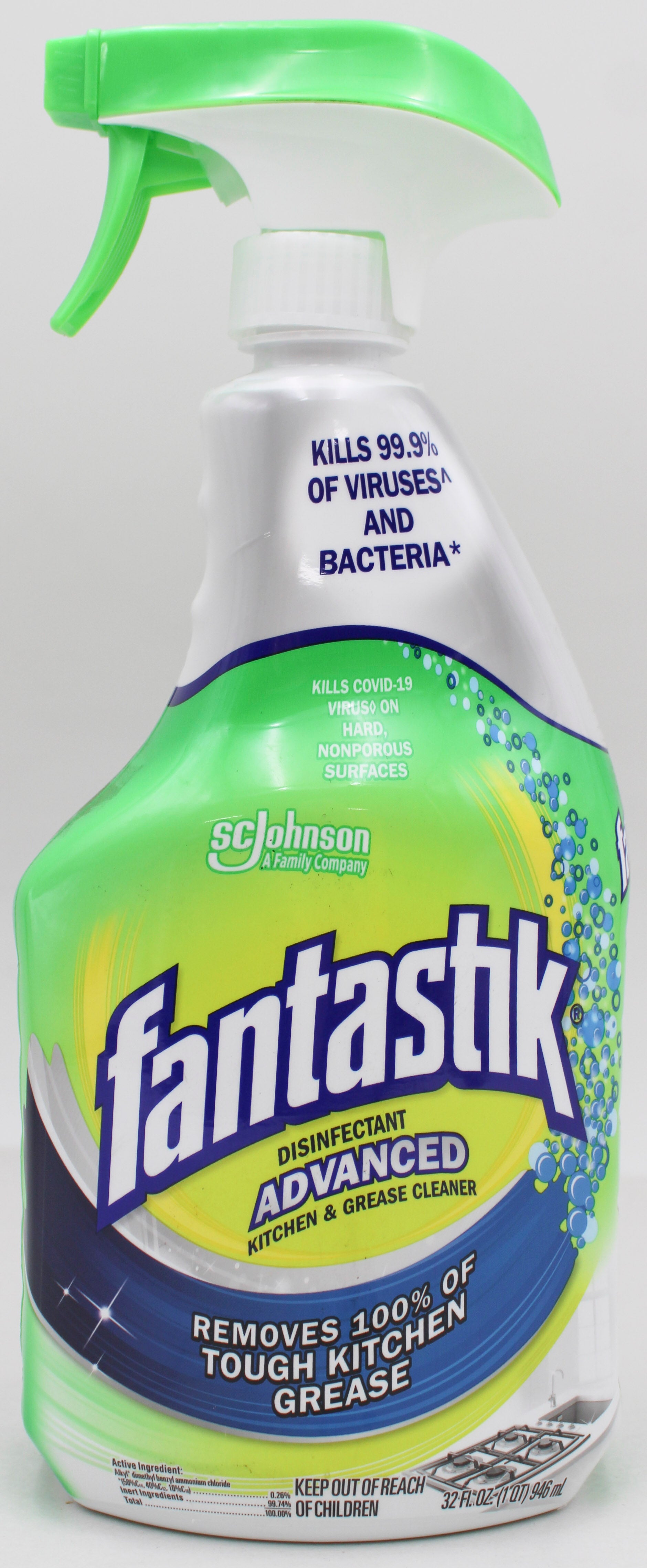 SP Fantastik SC Kitchen & Grease Cleaner 32oz