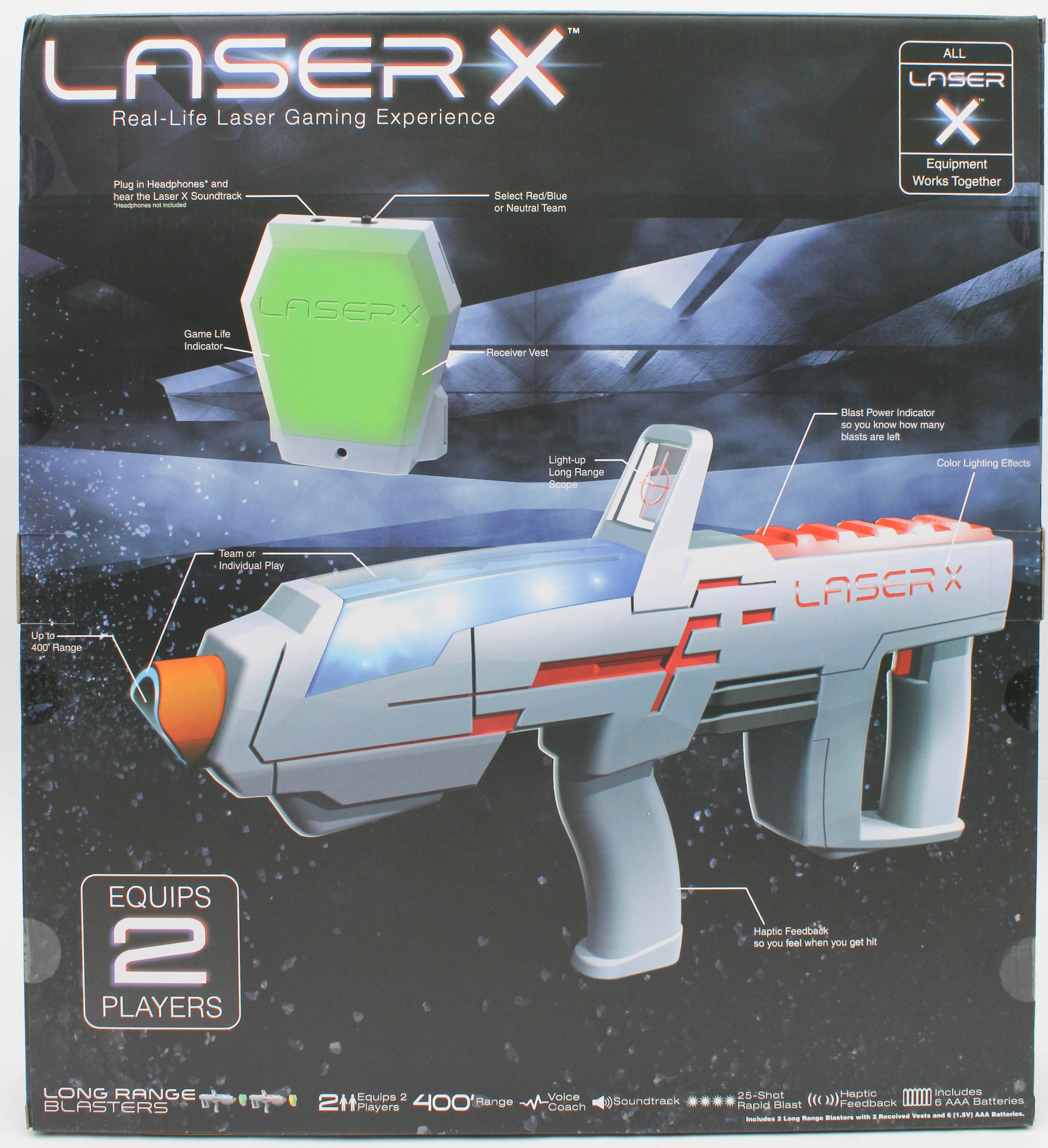 LONG RAGE 2 PACK LASER -X