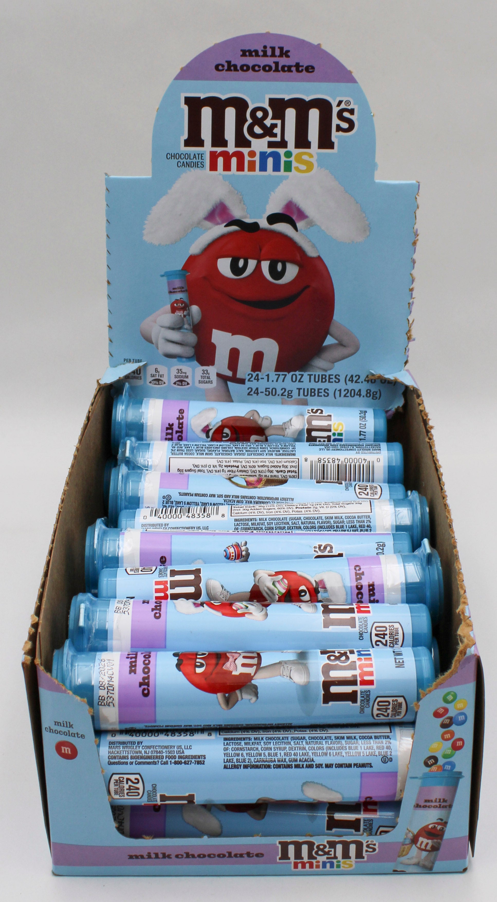 M&MS MILK CHOCOLATE MINIS 1.77 Oz BB 8/31/26