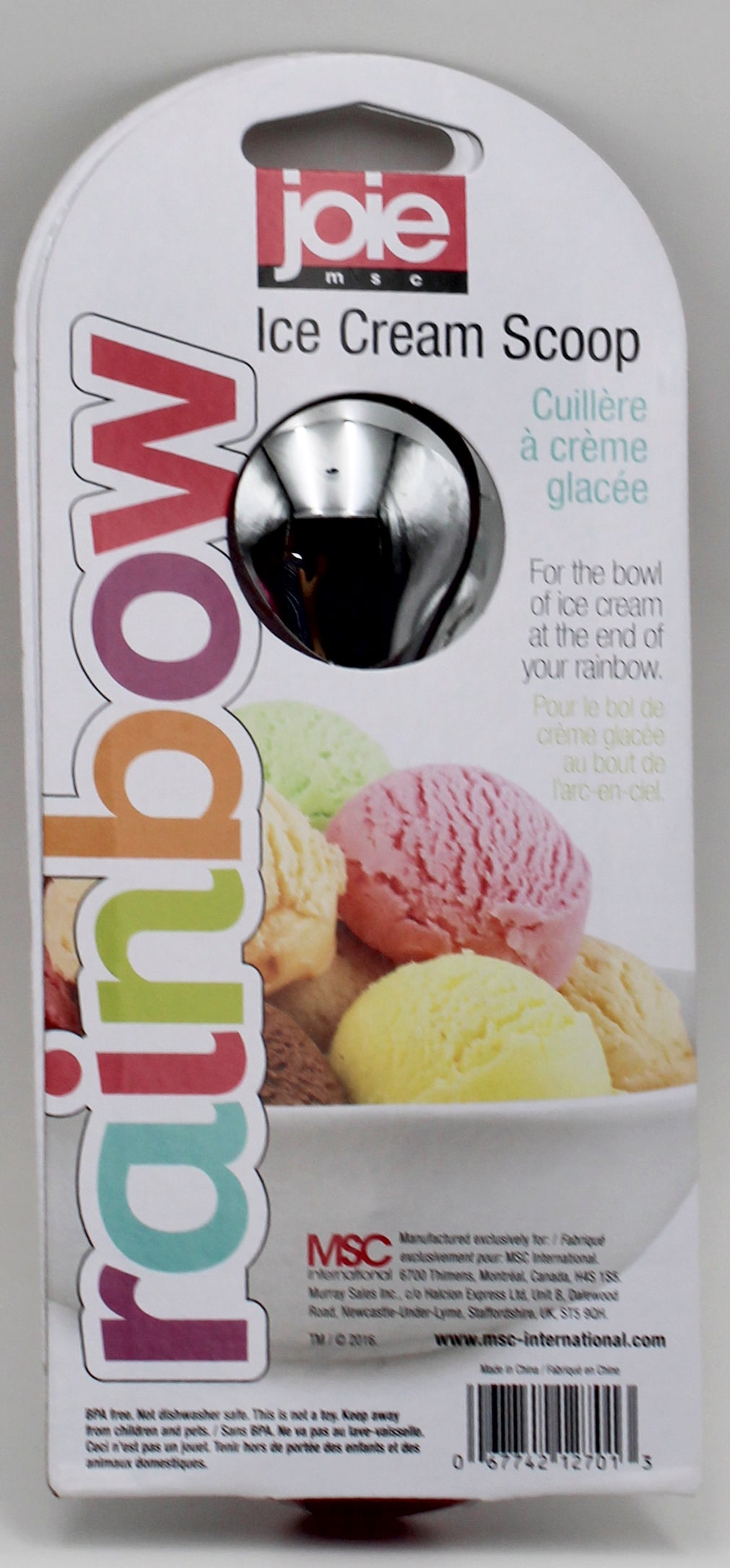 RAINBOW ICE CREAM SCOOP NI