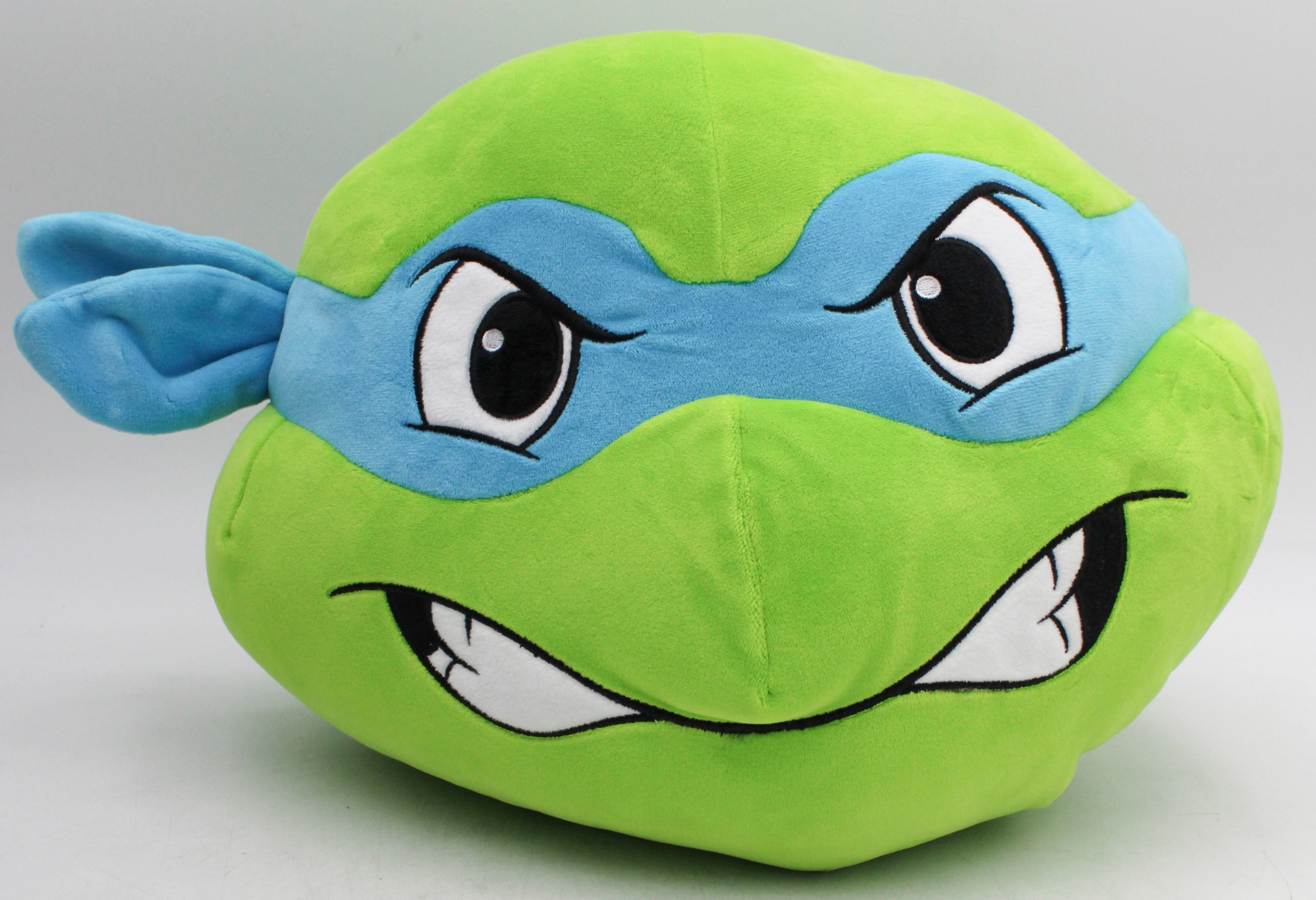 TMNT LEONARDO PLUSH HEAD 15"