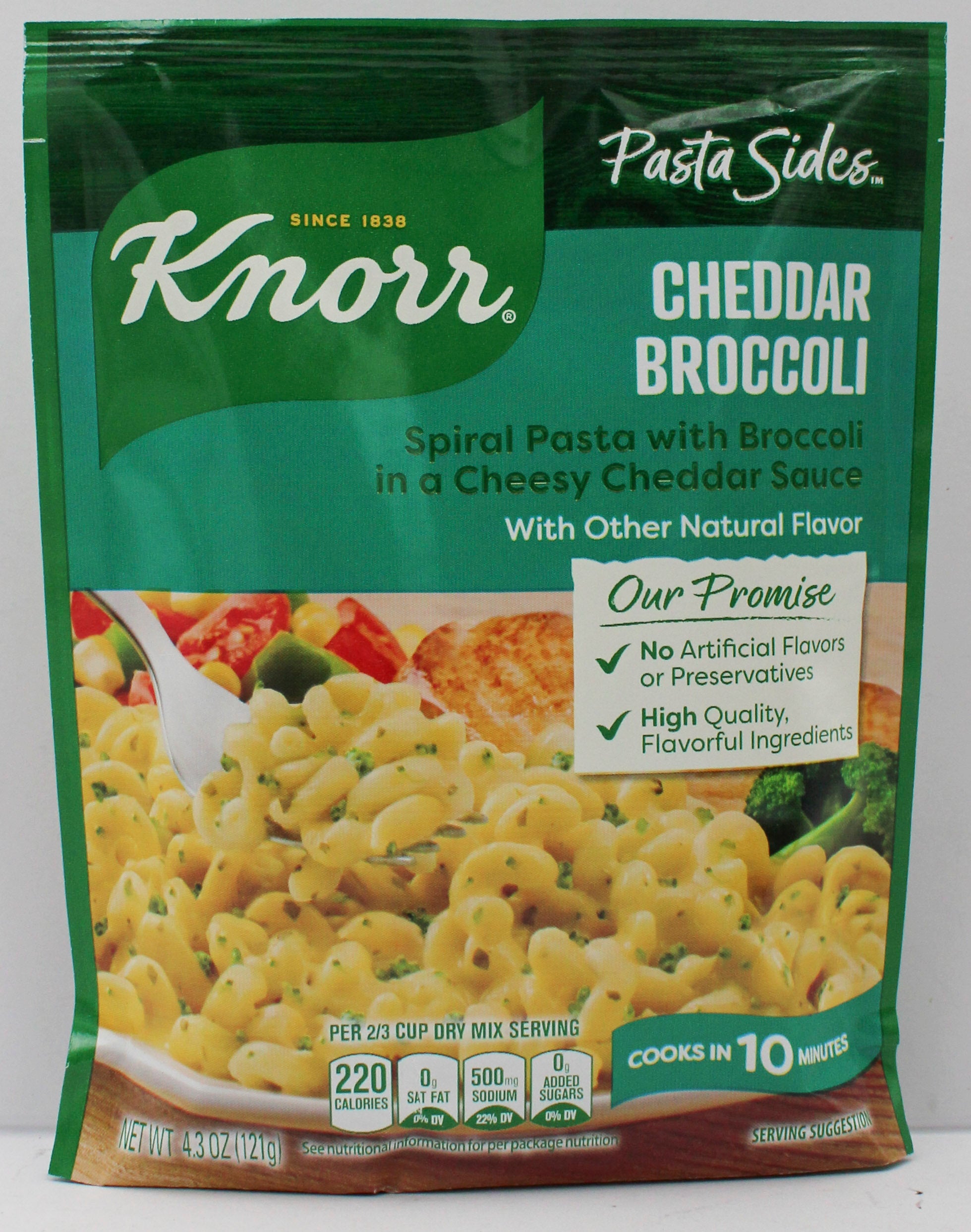 KNORR CHEDDAR & BROCCOLI SIDES 4.3oz 11/2026