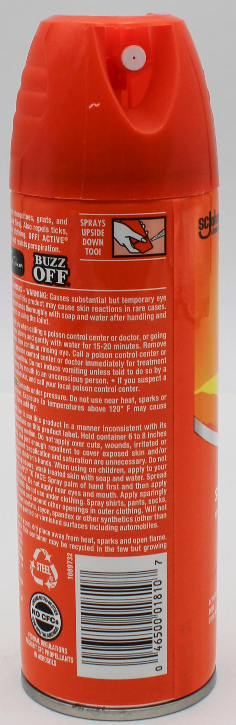 OFF ACTIVE SWEAT RESISTANT INSECT REPELLENT 6oz
