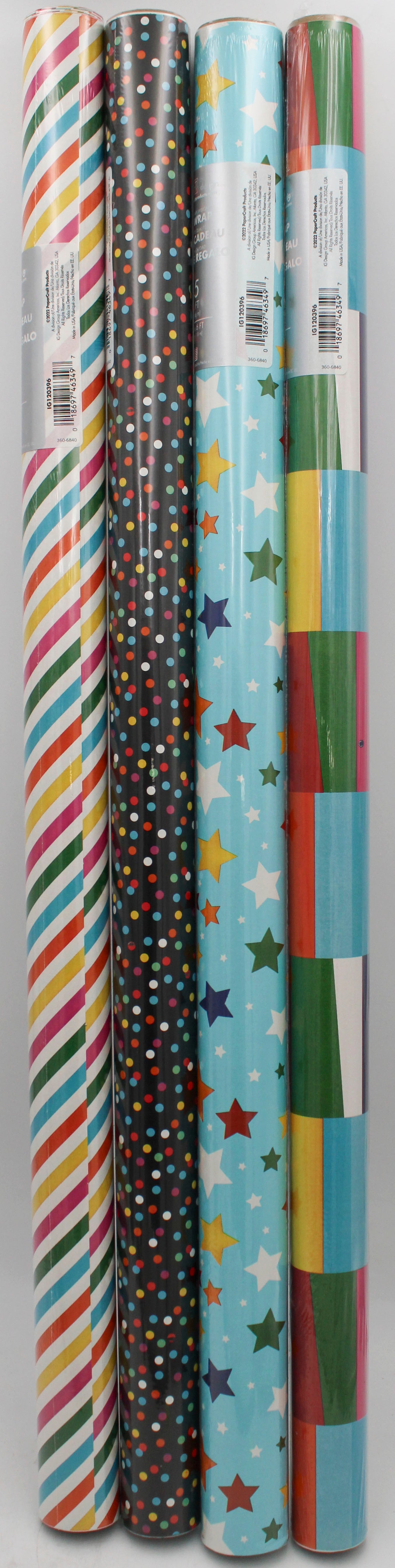 15 SQFT EVERYDAY PREMIUM GIFT WRAP - GEO