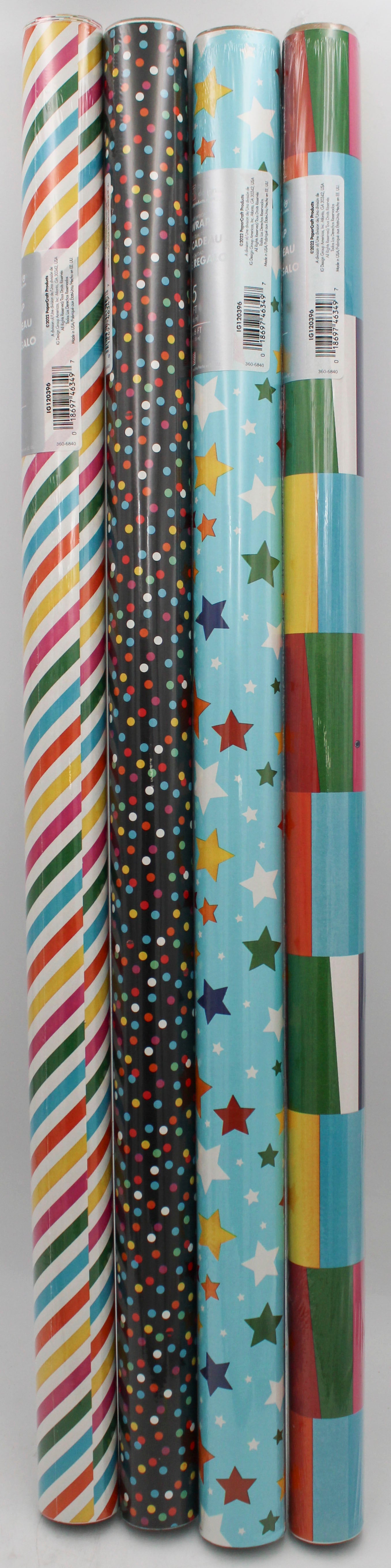 15 SQFT EVERYDAY PREMIUM GIFT WRAP - GEO