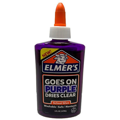 WASHABLE SCHOOL GLUE 5oz-PURPLE