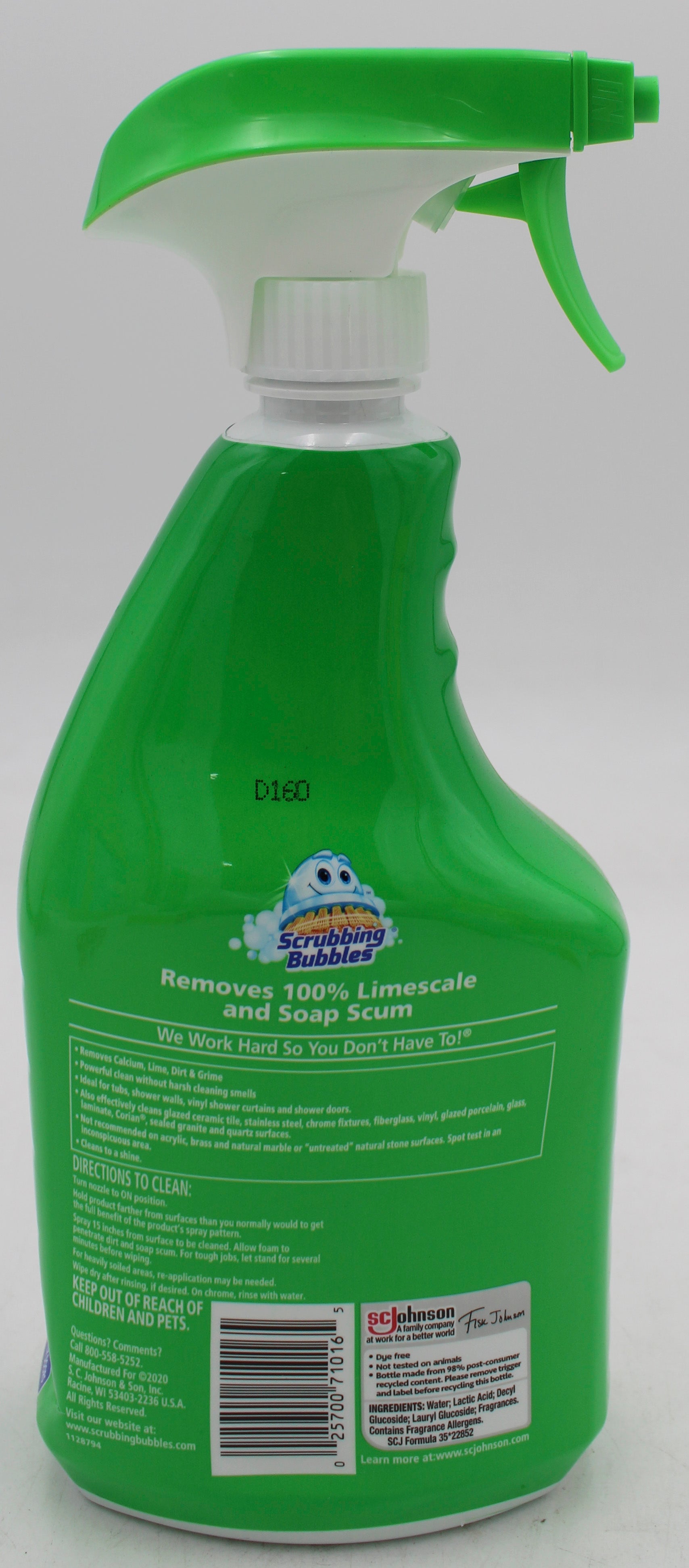 SP SCRUBBING BUBBLES SHOWER FOAMER.32oz RAINSHOWER