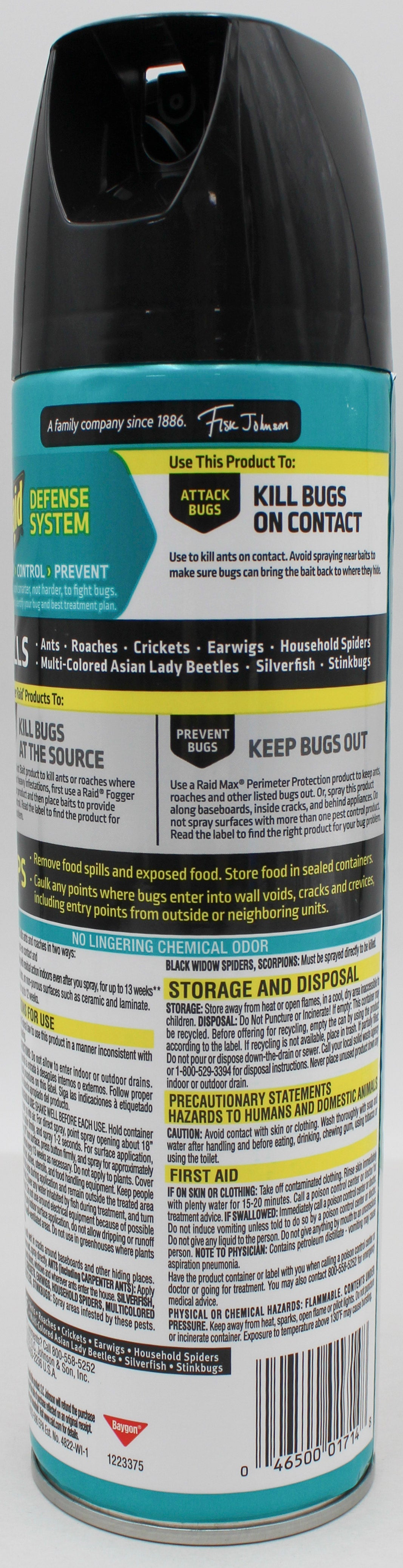 Raid Ant Killer 17.5oz Pine Forest Fresh Scent - Wholesale