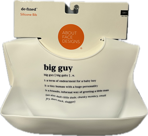 BIG GUY SILICONE BIB
