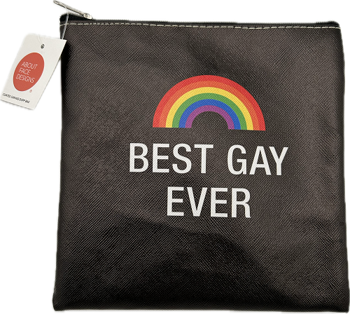 BEST GAY EVER SMALL COSMETIC BAG