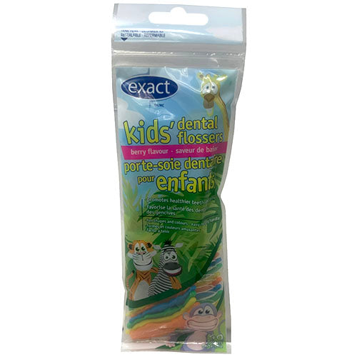 KIDS DENTL FLOSSRS 40CT-BERRY/NI