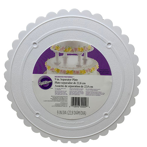 WILTON ROUND SEPARATOR PLATE 9".