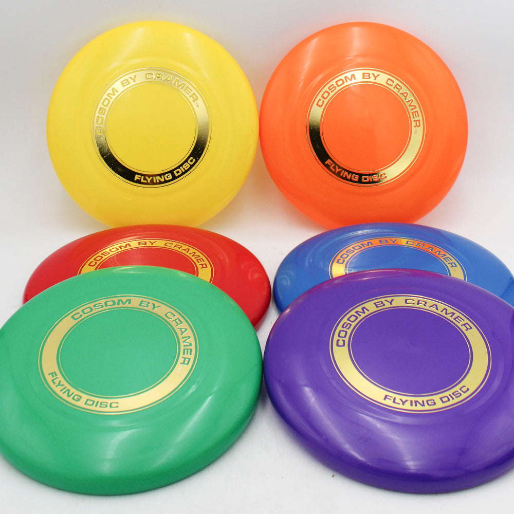 CRAMER 9" FLYING DISC 6 COLORS/BAG