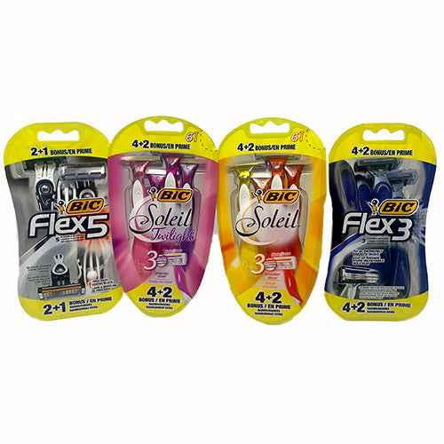 BIC SHAVER ASST DISPLAY