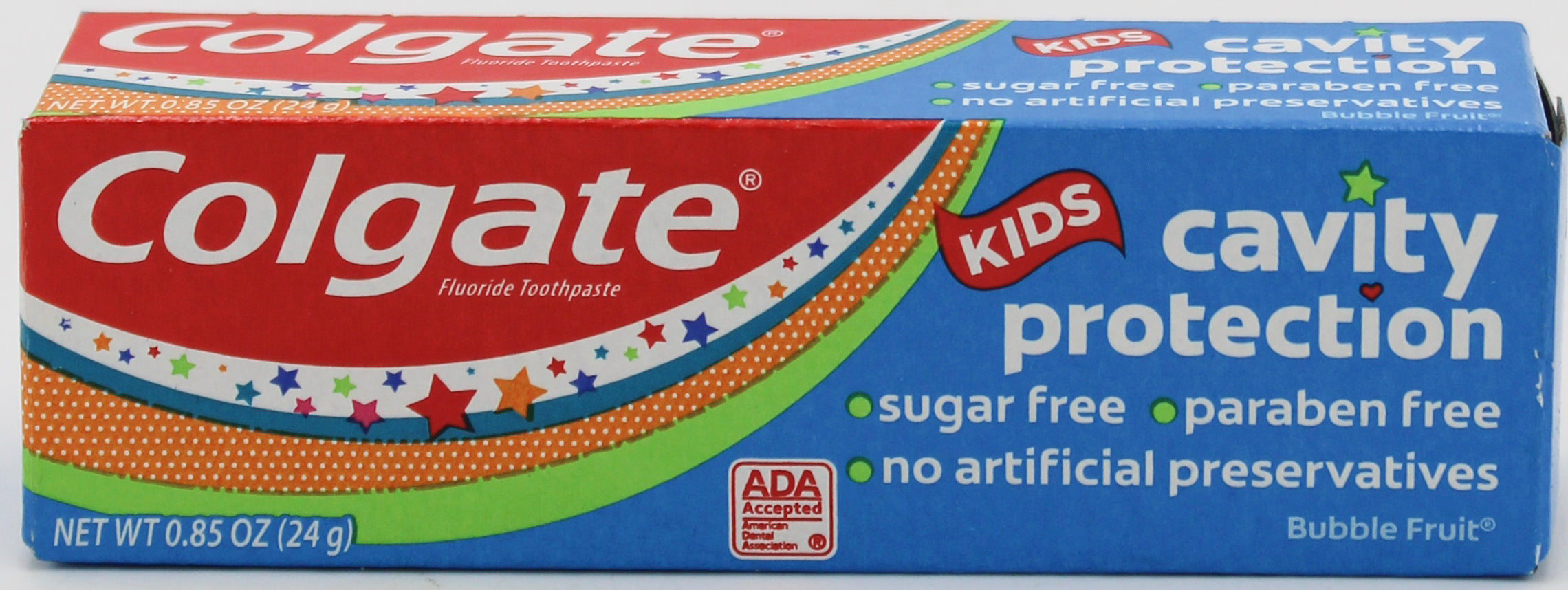 COLGATE KIDS TOOTHPASTE BUBBLE FRUIT 0.85oz NI