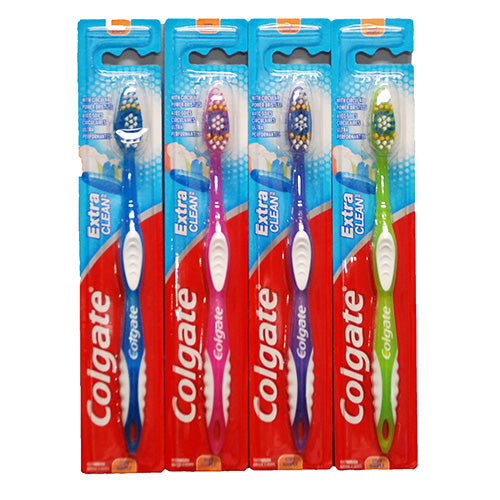 COLGATE EXTRA CLEAN T/BRUSH 432CT-SOFT NI