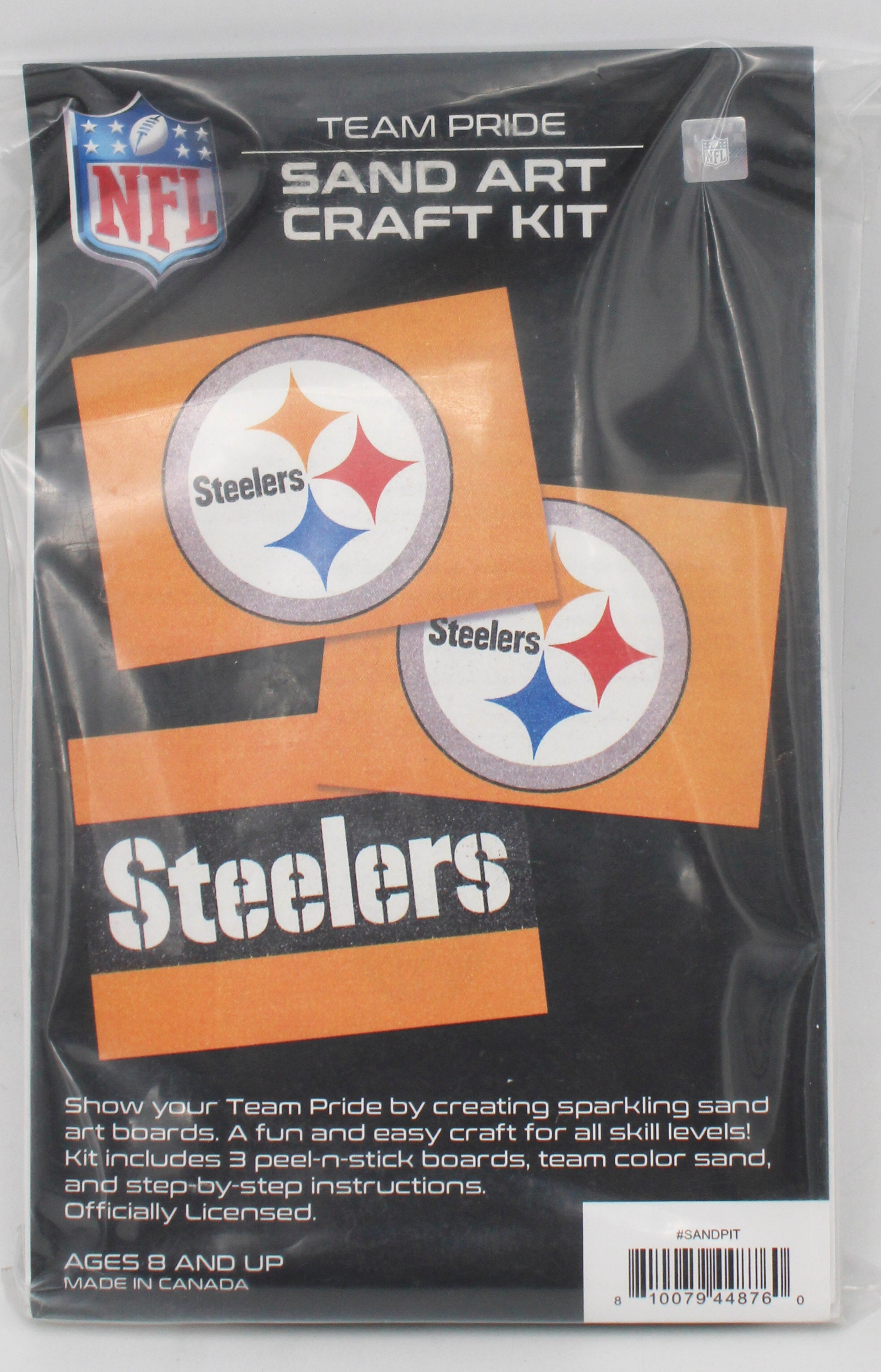 PITTSBURGH STEELERS SAND ART CRAFT KIT