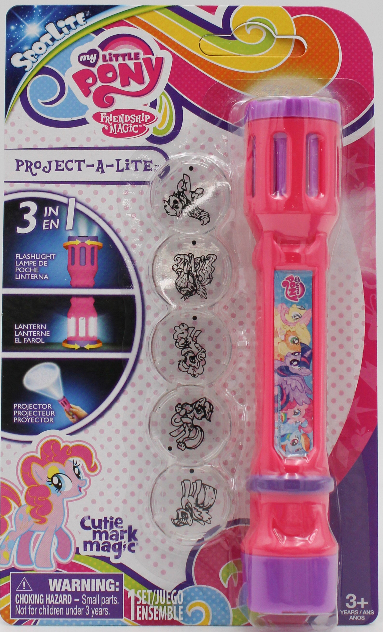 PROJECT-A-LITE -3 IN 1 FLASHLIGHT, LANTERN & PROJECTOR: MY LITTLE PONY
