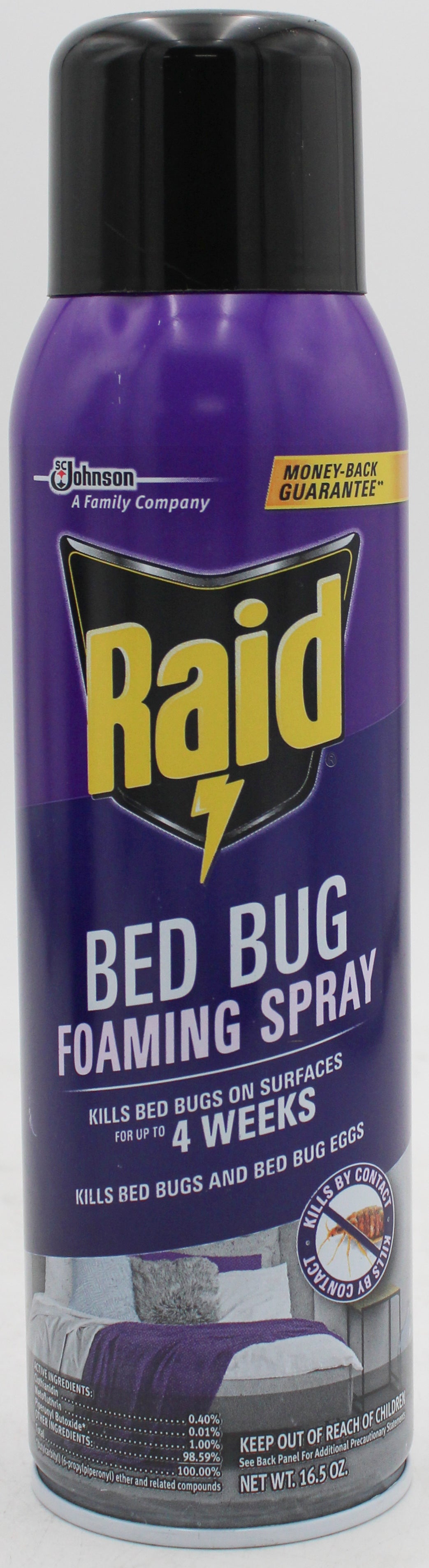 SP RAID BED BUG FOAMING SPRAY 16.5oz