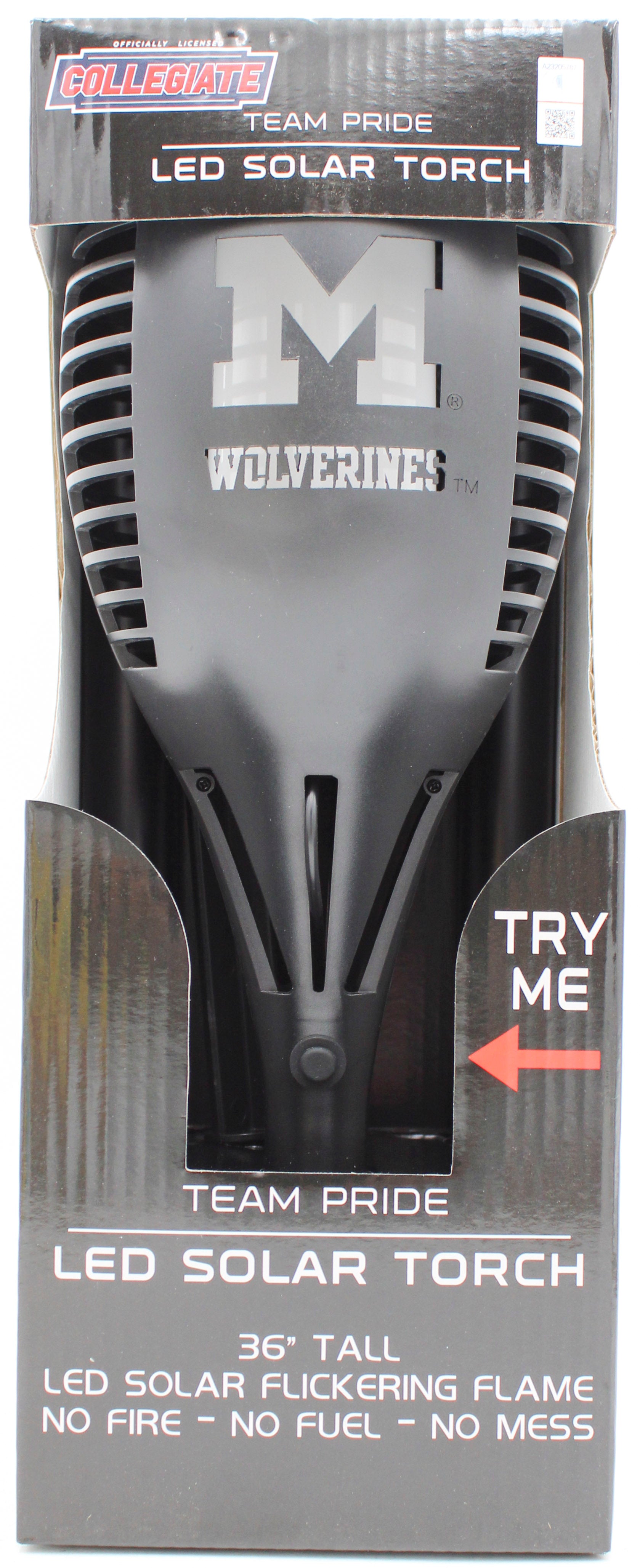 MICHIGAN WOLVERINES  LED SOLAR TORCH 36"