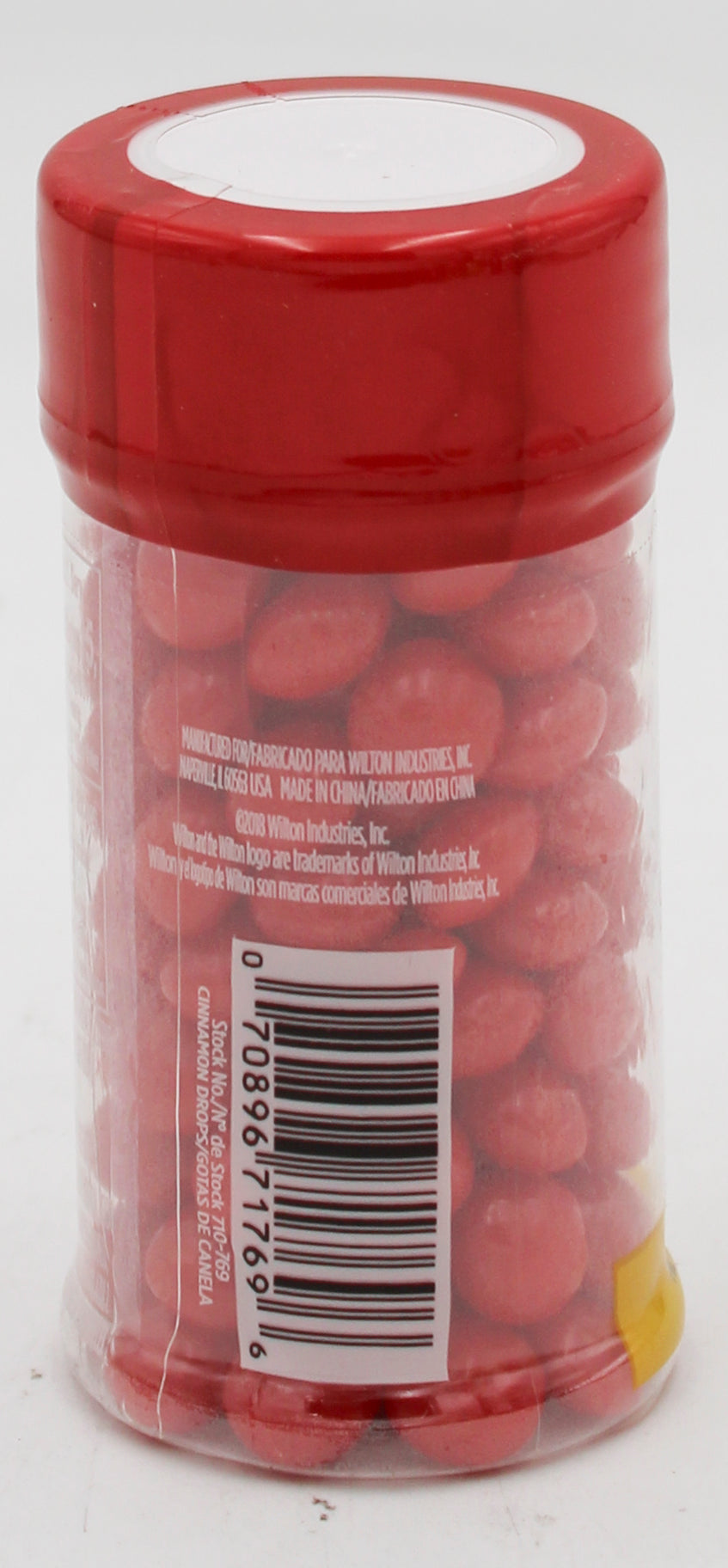 WILTON 3OZ CINNAMON DROPS SPRINKLES BB DATE 4/1/2026 NI