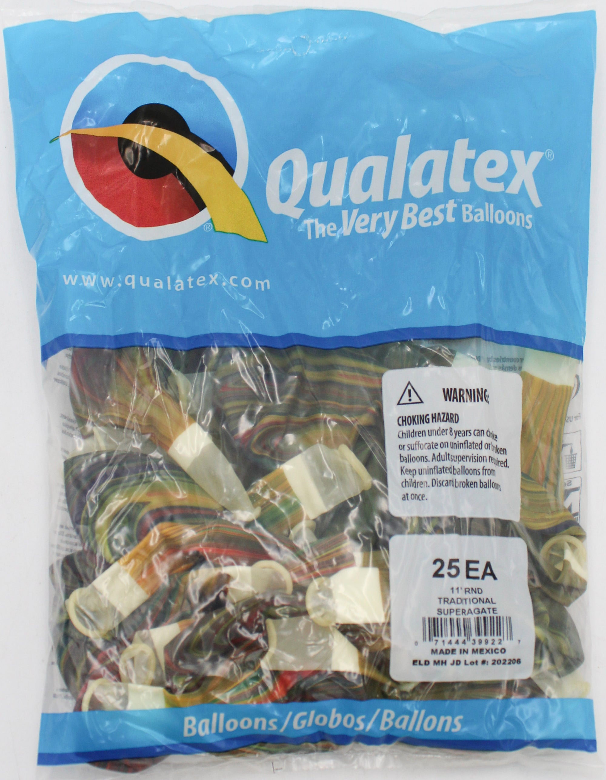 11" RND QX LATEX PLAIN 025CT TRADITIONAL SUPERAGATE