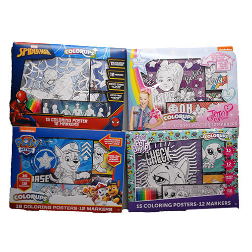 Nickelodeon Licensed ColorUp Value Pack Assort Stickers (Mix)