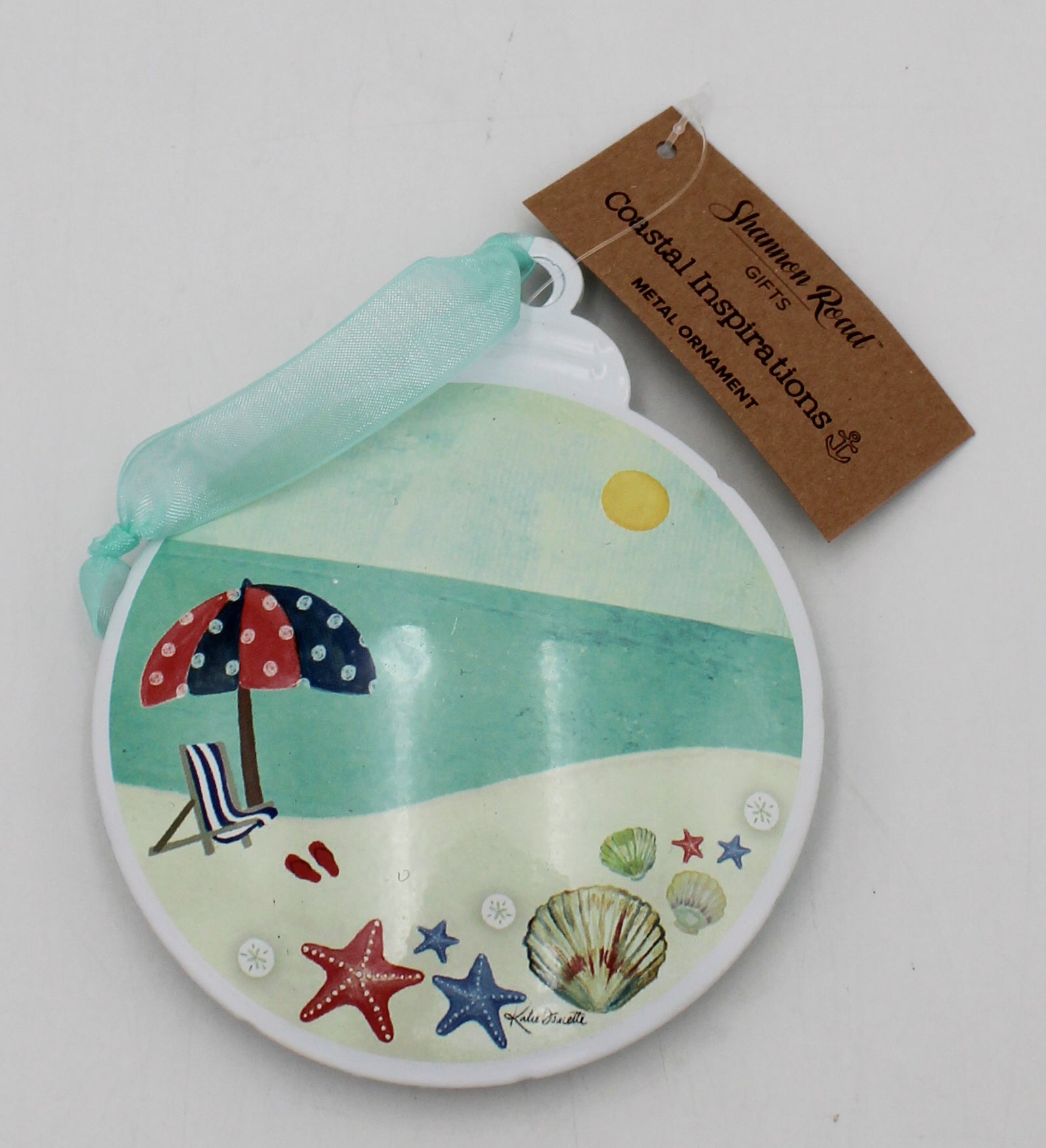 MY HAPPY PLACE METAL ORNAMENT