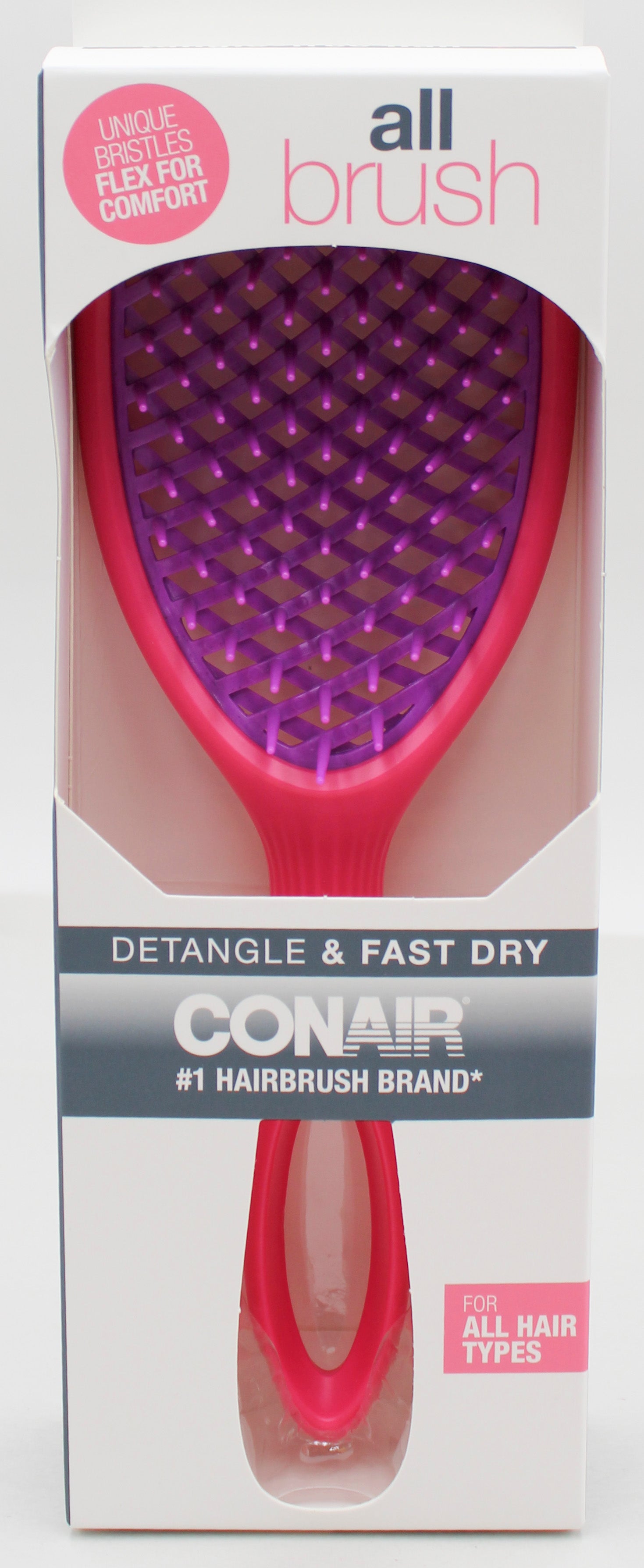 Conair AllBrush Vented Paddle Hairbrush Pink