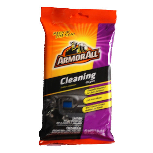 ARMOR ALL CLEANING WIPES 20CT NI