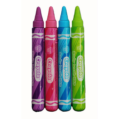 CENTRIC CRAYOLA BODY WASH PENS ASST COLORS NO INNERS NI
