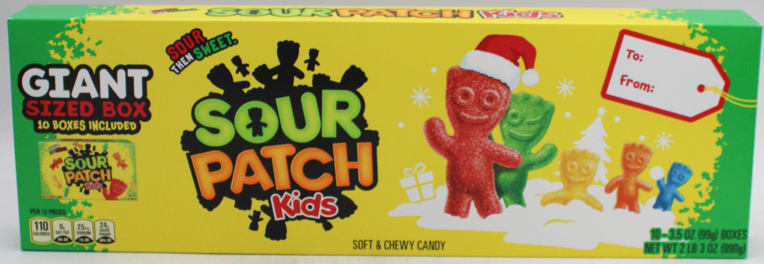 Sour Patch Kids Giant Candy Box 35oz Bulk Case