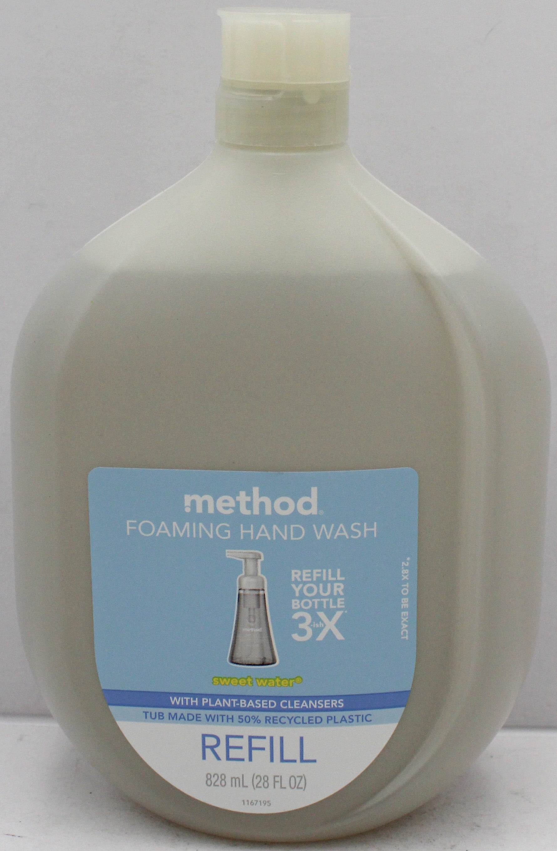 METHOD FOAMING HAND WASH SWEET WATER REFILL 28floz US