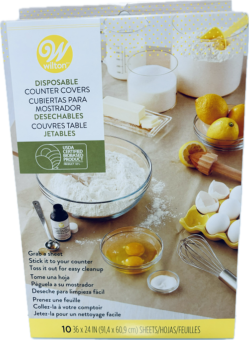 DISPOSABLE COUNTER COVER 36x24"/10CT