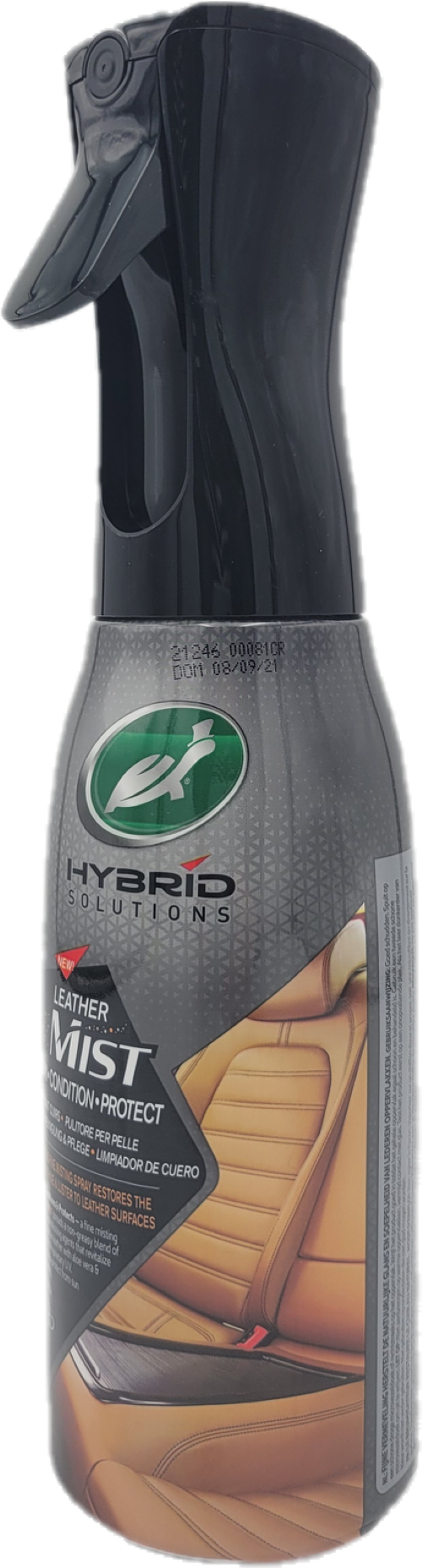 TURTLE WAX HYBRID SOLUTIONS LEATHER MIST CLEAN CONDITION PROTECT 19.98 OZ