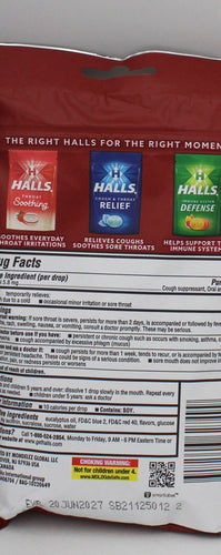 HALLS MIX 30 PC BAG FLOORSTAND BB 5/16/27
